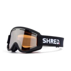 SHRED Nastify Black Silver Mirror VLT 23 Alpine Goggles