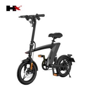 Hx H1 Flying Fish Black Mini Electric Bike