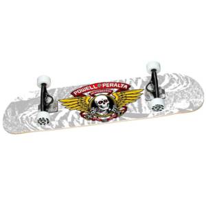 Powell Peralta Winged Ripper White Skateboard